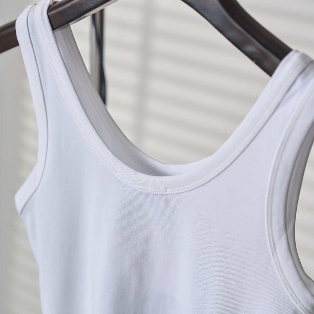 Prada White Slim-fit Tank Top - Picture 10 of 10